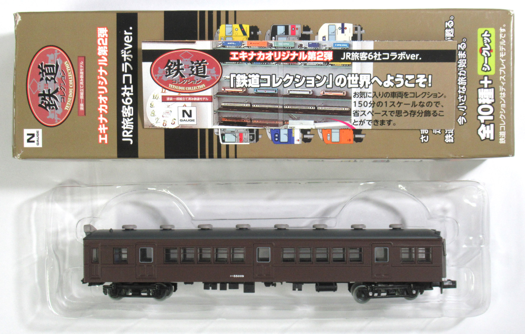 鉄道コレクション　エキナカオリジナル第2弾　JR旅客6社コラボver　新品未開封