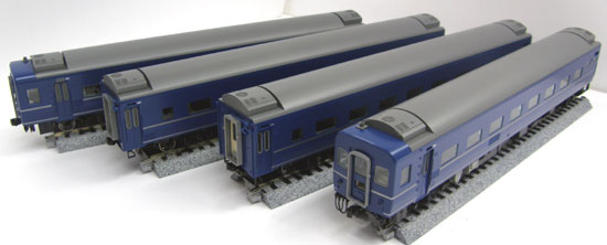 純正品TOMIX HO-057 国鉄14系15形特急寝台客車セット　 付属品あり JR、国鉄車輌
