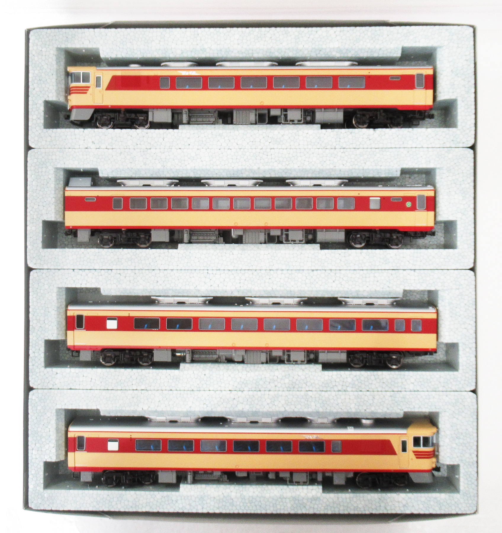 公式]鉄道模型(3-509-1キハ82系 4両基本セット)商品詳細｜KATO(カトー
