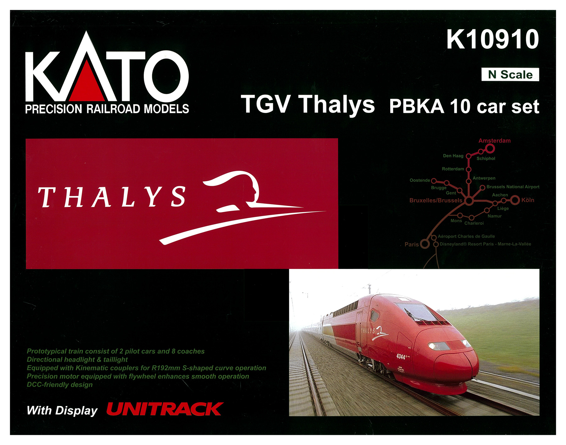 カトー K10910 TGV タリススケールNゲージ - 鉄道模型
