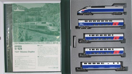 別注商品KATO TGV 基本６両+増結４両 鉄道模型