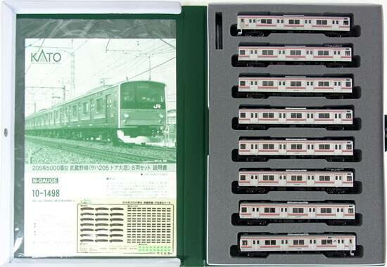 公式]鉄道模型(10-1498205系5000番台 武蔵野線 (サハ205 ドア大窓) 8両