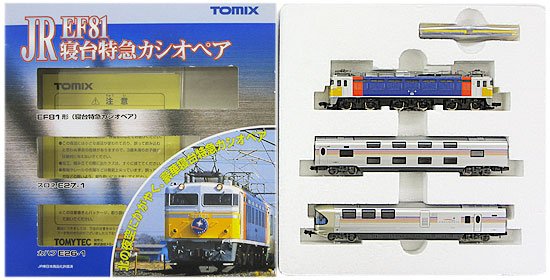 公式]鉄道模型(92251JR EF81＋E26系 (寝台特急カシオペア) 3両基本