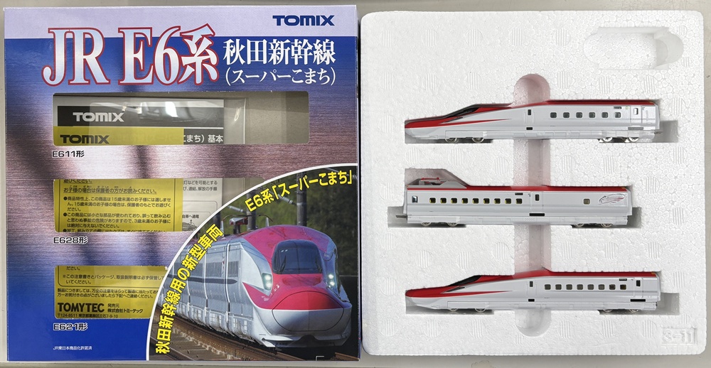 TOMIX JR E6系新幹線 スーパーこまち 92490 7両編成 公式]鉄道模型(92489+92490JR E6系秋田新幹線(スーパーこまち) 基本+
