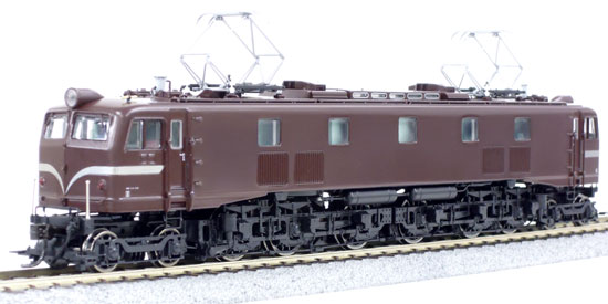 公式]鉄道模型(72001EF58形電気機関車 (小窓) 茶色・原形タイプ)商品詳細｜天賞堂｜ホビーランドぽち