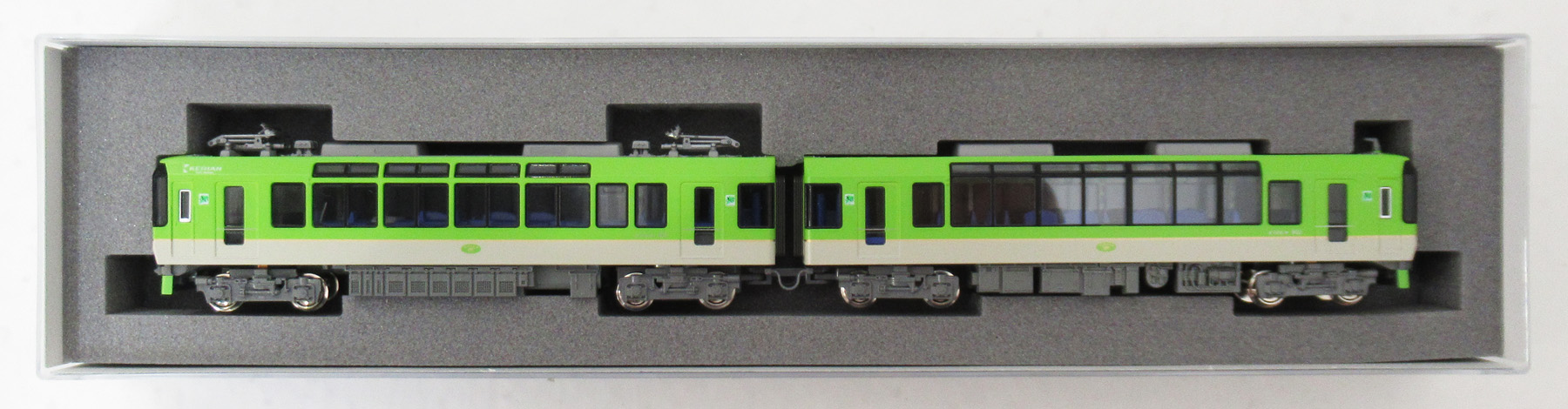 公式]鉄道模型(10-1528叡山電鉄 900系 ＜青もみじきらら＞ (メープル