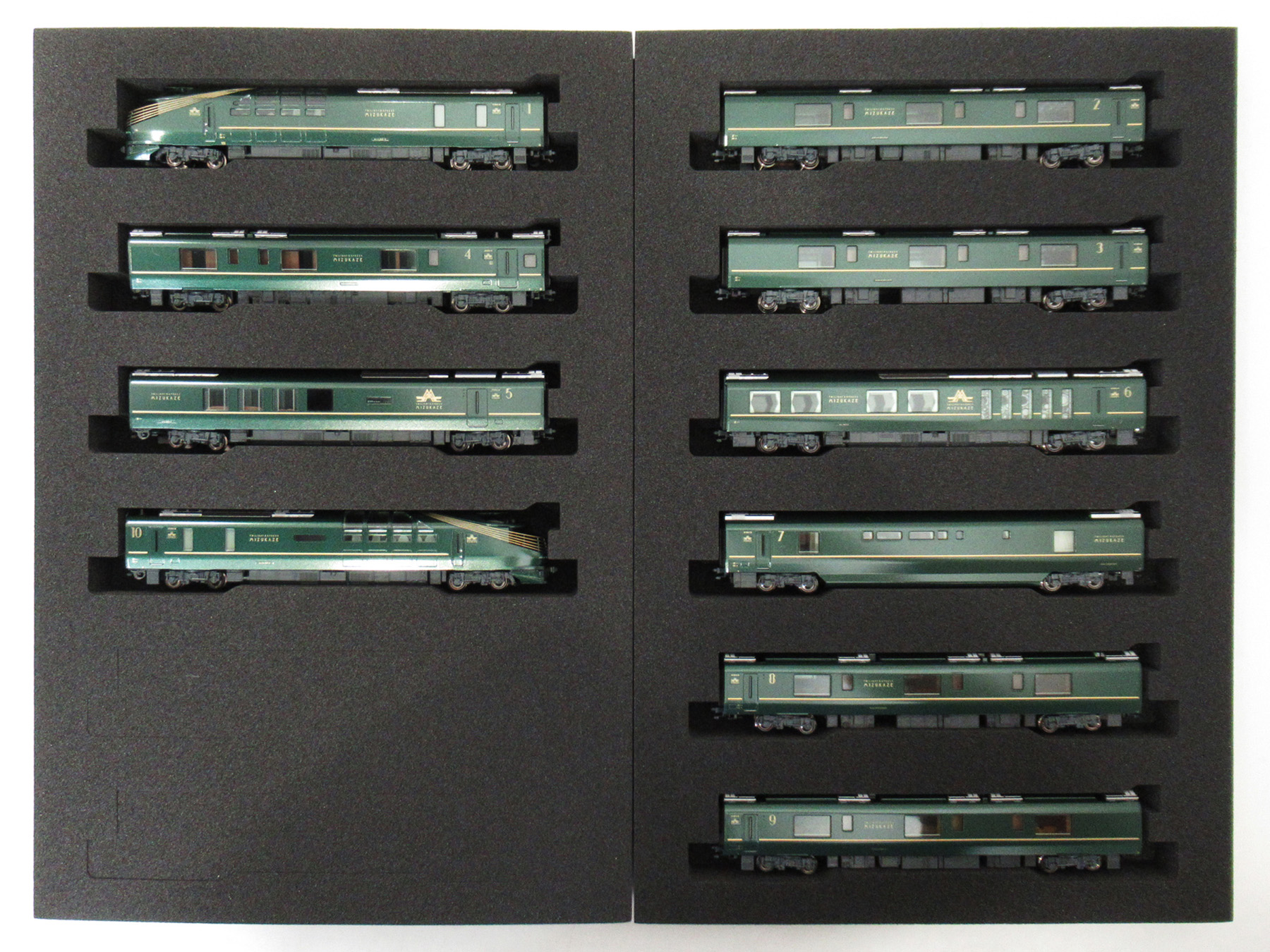 公式]鉄道模型(10-1965+10-196687系「TWILIGHT EXPRESS 瑞風」 基本+