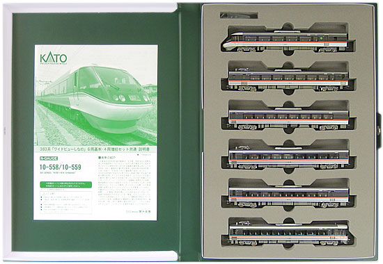公式]鉄道模型(10-558383系「ワイドビューしなの」6両基本セット)商品