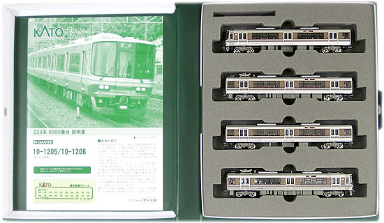 公式]鉄道模型(10-1206223系6000番台 4両増結セット)商品詳細｜KATO(カトー)｜ホビーランドぽち