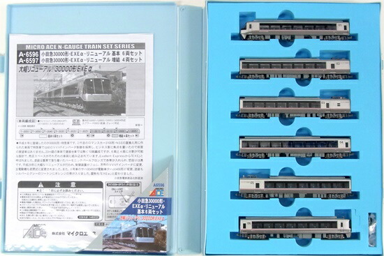 公式]鉄道模型(A6596小田急30000形 EXEα リニューアル 6両基本セット 