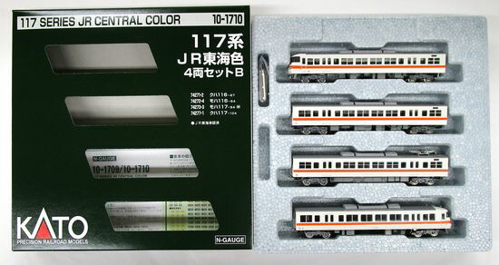 公式]鉄道模型(10-1710117系 JR東海色 4両セットB)商品詳細｜KATO 