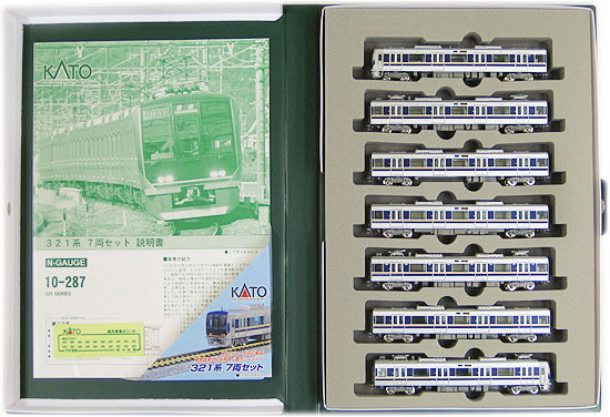 公式]鉄道模型(10-287321系 7両セット)商品詳細｜KATO(カトー)｜ホビー