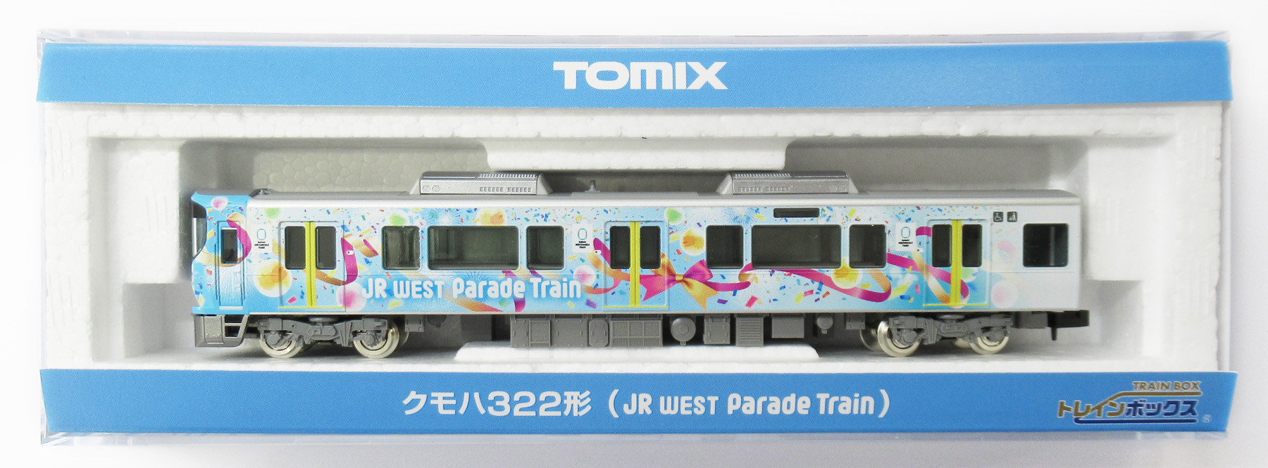 さくぽん様 公式]鉄道模型(93261JR クモハ322形(JR WEST Parade Train))商品詳細