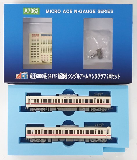 公式]鉄道模型(A7062京王6000系 6417F 新塗装 シングルアーム