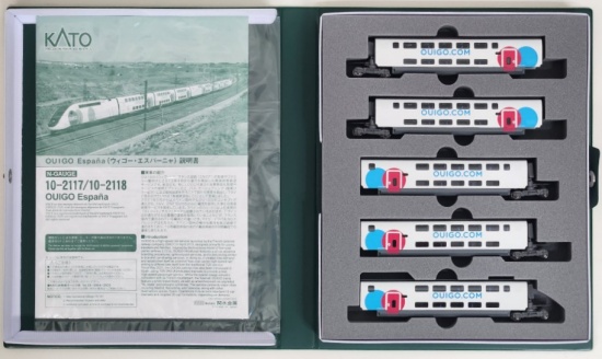 公式]鉄道模型(10-2117+10-2118OUIGO Espana (ウィゴー・エスパーニャ