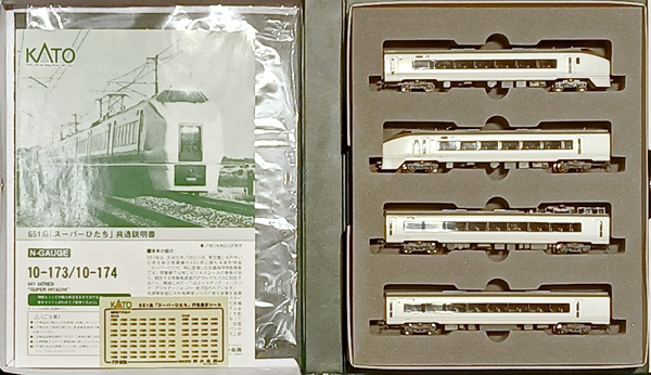 公式]鉄道模型(10-174651系「スーパーひたち」4両増結セット)商品詳細