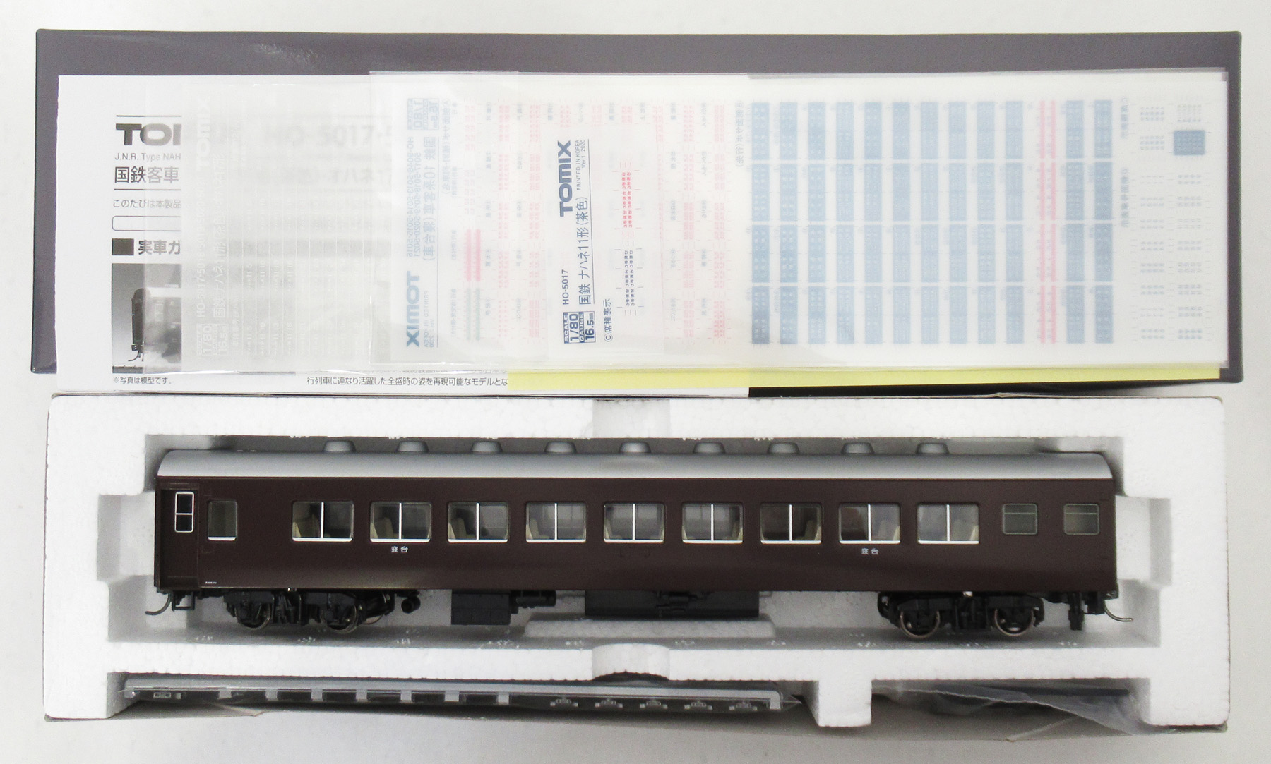 HOゲージ中型客車4両　ナハフ2.ナハ、ナハニ　幌5 公式]鉄道模型(HOゲージ、客車)カテゴリ｜ホビーランドぽち