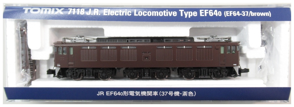 公式]鉄道模型(7118JR EF64-0形電気機関車(37号機・茶色))商品詳細