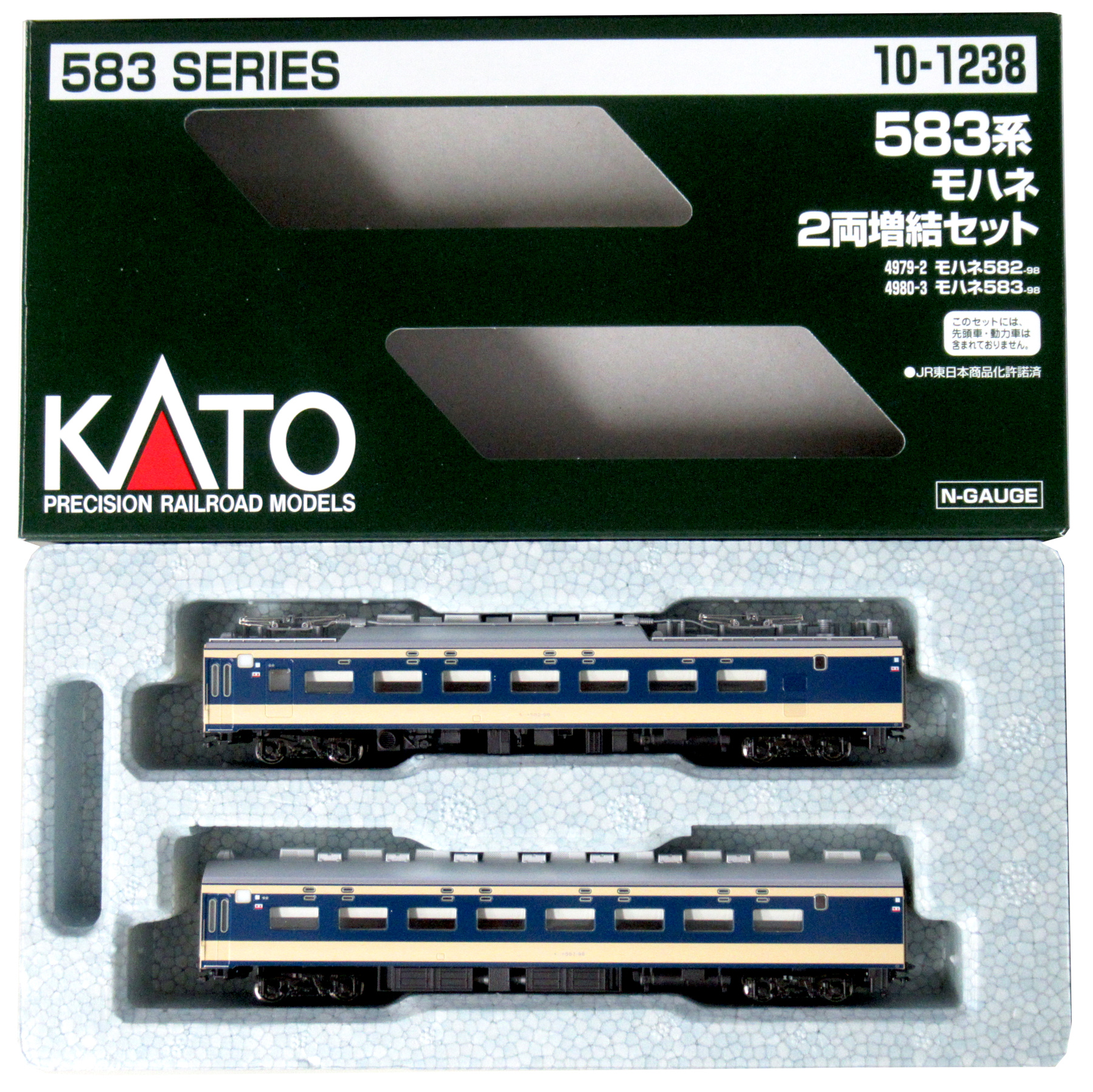 2014年ロットですKATO 10-1237 583系11両 - 鉄道模型