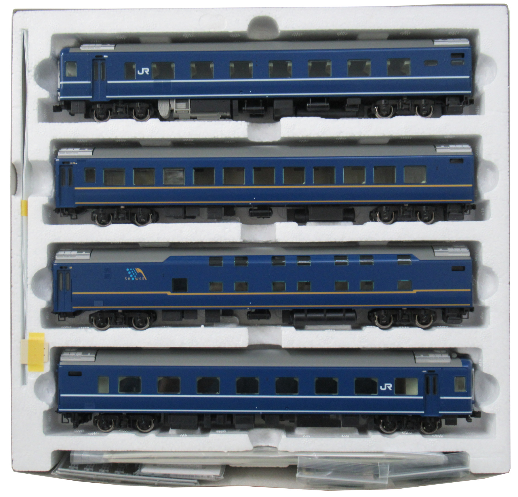 TOMIX HO-925 国鉄 10系 寝台客車 冷房車セット 4両 HOゲージ 鉄道模型