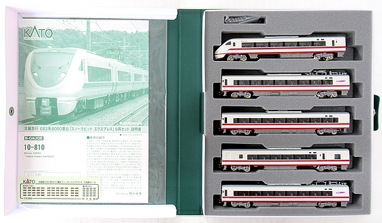 公式]鉄道模型(10-810北越急行 683系 8000番台「スノーラビット 