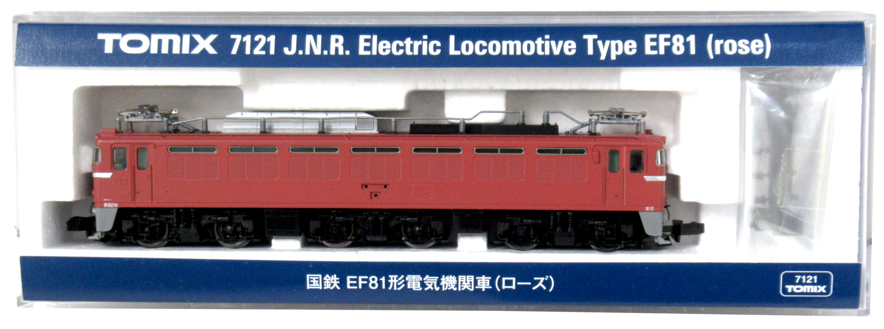 TOMIX JR EF81形電気機関車 一般カラー - 鉄道模型