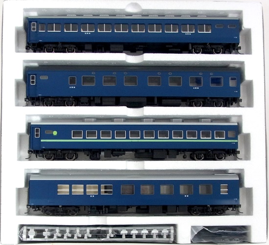 公式]鉄道模型(HO-9046国鉄 10系客車 (夜行急行列車) 4両セット