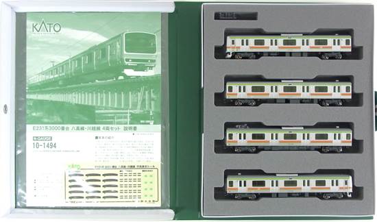 公式]鉄道模型(10-1494E231系3000番台 八高線・川越線 4両セット)商品