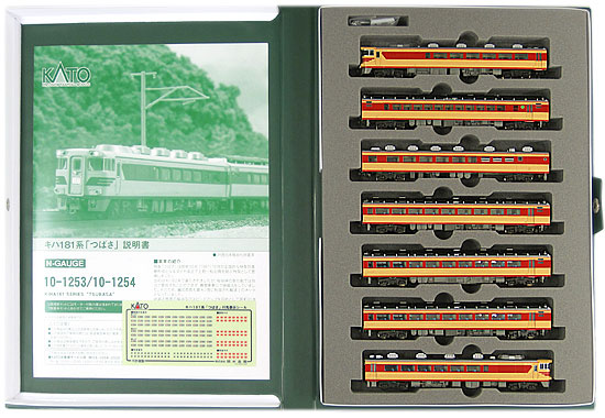 公式]鉄道模型(10-1253+10-1254キハ181系「つばさ」基本+増結 12両セット)商品詳細｜KATO(カトー)｜ホビーランドぽち