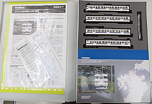 公式]鉄道模型(92247JR 415-100系 近郊電車 (九州色) 4両セット)商品