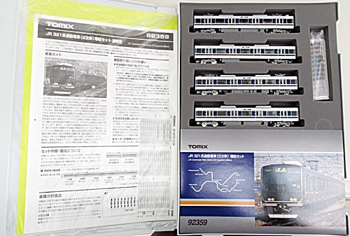 公式]鉄道模型(92358+92359JR 321系通勤電車(2次車) 基本+増結 7両 