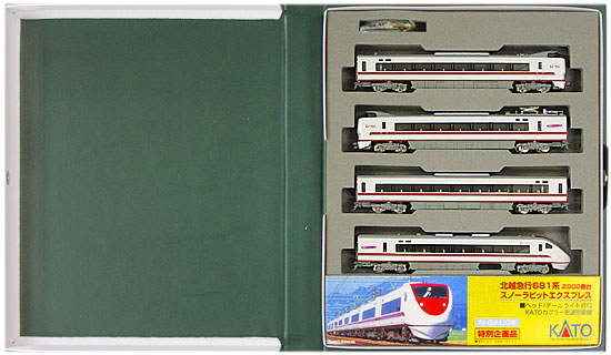 公式]鉄道模型(10-381北越急行 681系2000番台「スノーラビット