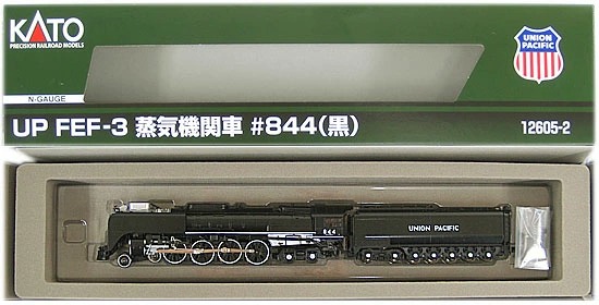 KATO UP FEF-3 蒸気機関車　#844(黒)