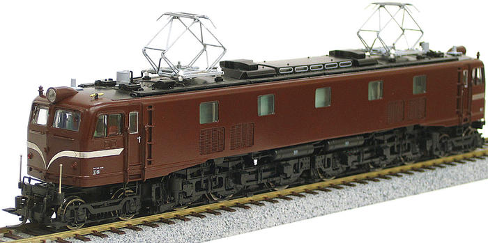 天賞堂　72001 EF58形電気機関車（小窓）茶色・原型タイプ模型・プラモデル