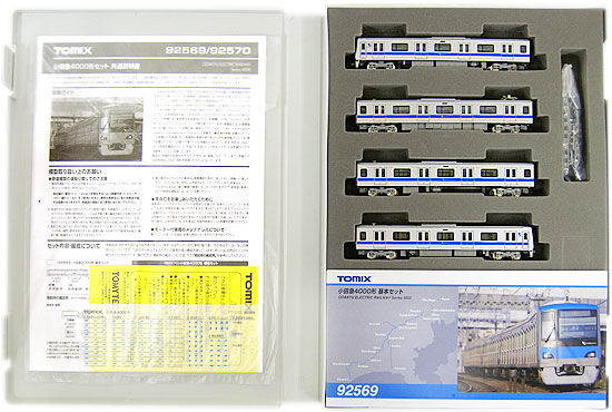 公式]鉄道模型(92569+92570小田急4000形 基本+増結 10両セット)商品