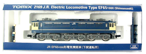 公式]鉄道模型(2169JR EF65-1000形 電気機関車 (下関運転所))商品詳細