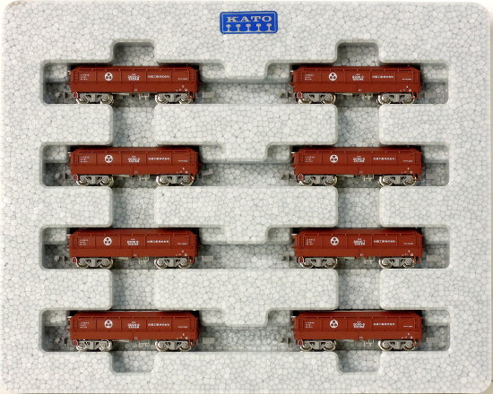 公式]鉄道模型(ホキ2000 矢橋工業 8両セット「丸栄創業400周年記念 鉄道模型展」)商品詳細｜KATO(カトー)｜ホビーランドぽち