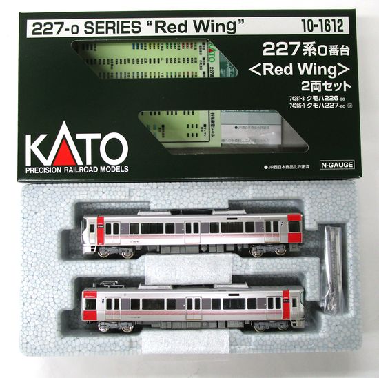 公式]鉄道模型(10-1612227系0番台 ＜Red Wing＞ 2両セット)商品詳細｜KATO(カトー)｜ホビーランドぽち