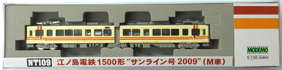 公式]鉄道模型(NT109江ノ島電鉄1500形 “サンライン号2009” (M車) )商品 
