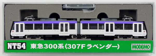 公式]鉄道模型(NT54東急300形 (307F ラベンダー))商品詳細｜MODEMO 