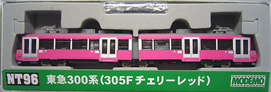 MODEMO モデモ NT96 東急 300系 (305F チェリーレッド)-