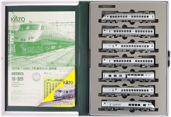 公式]鉄道模型(10-320+10-321787系 「つばめ」 基本+増結 9両セット 