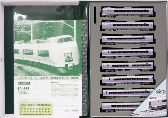 鉄道模型kato E351系 8両セット 品番10-358