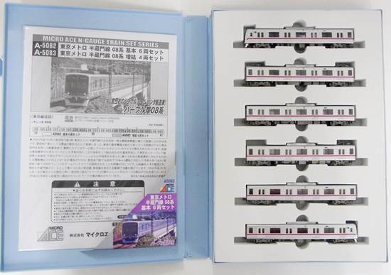 公式]鉄道模型(A5082東京メトロ 半蔵門線 08系 6両基本セット)商品詳細 ...