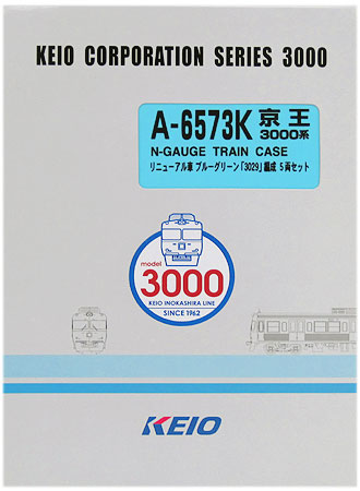 公式]鉄道模型(A6573K京王3000系 リニューアル車 ブルーグリーン「3029