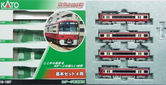 新品未使用KATO京浜急行 2100形 基本 4両セット 10-1307 公式]鉄道模型(10-1307京急2100形 4両基本セット)商品詳細｜KATO