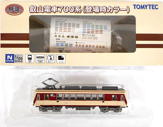 公式]鉄道模型((1582A) 鉄道コレクション 叡山電車700系 724号車(登場