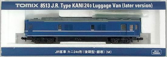 公式]鉄道模型(8513国鉄客車 カニ24-0形 (後期型・銀帯) (M))商品詳細｜TOMIX(トミックス)｜ホビーランドぽち